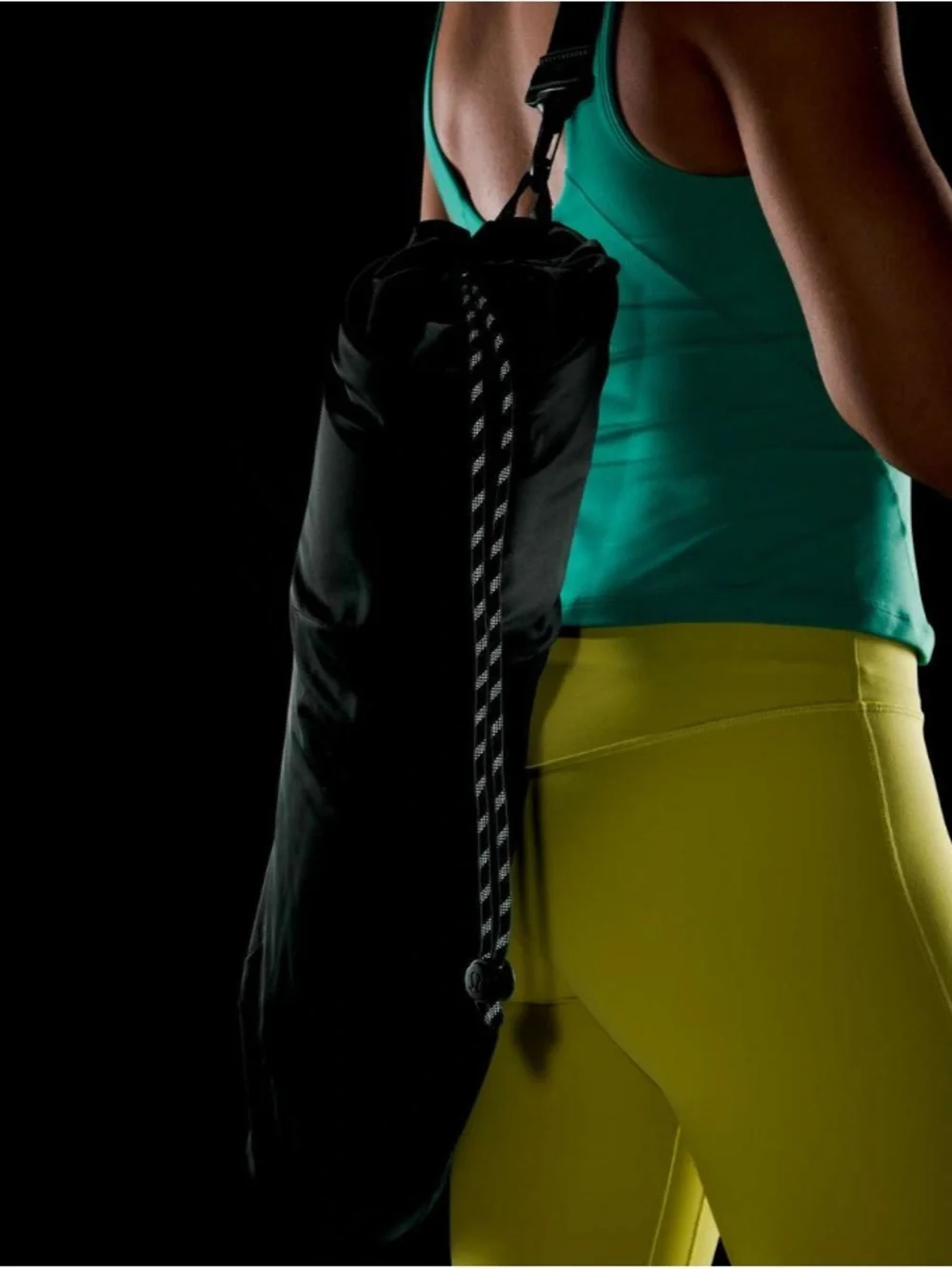 Lululemon Adjustable Yoga Mat Bag Rainforest Green
